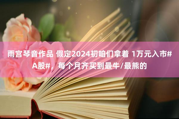 雨宫琴音作品 假定2024初咱们拿着 1万元入市#A股#，每个月齐买到最牛/最熊的